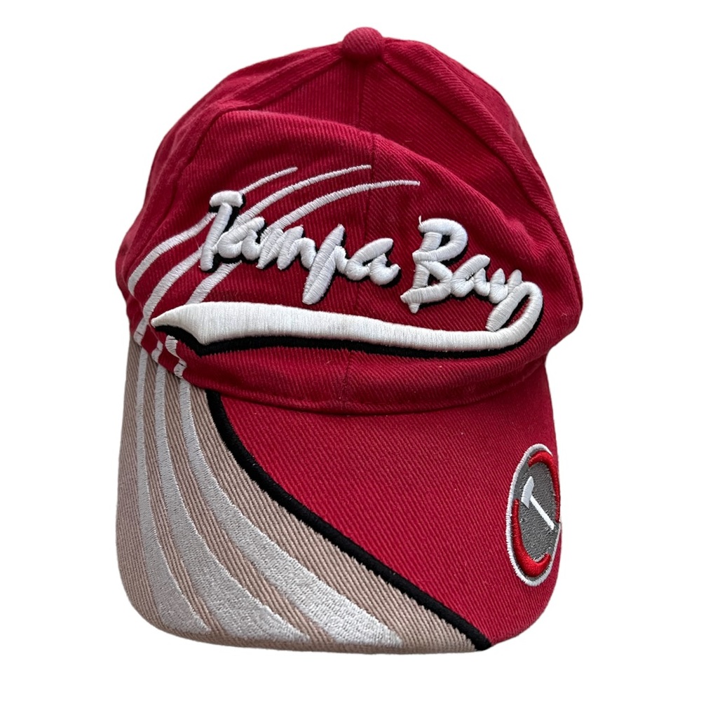 Vintage Red & White Tampa Bay Hat